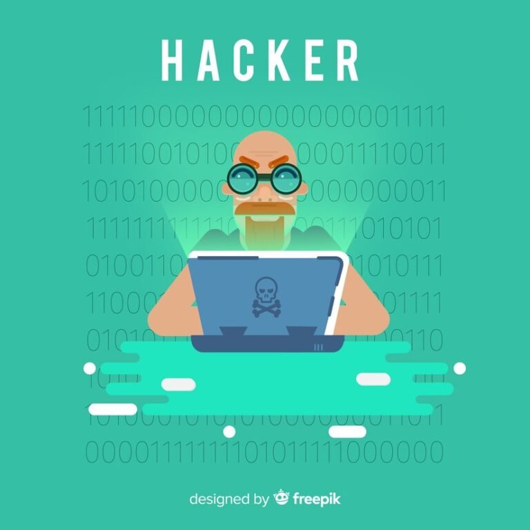 anonymous hacker concept with flat design 23 2147900246