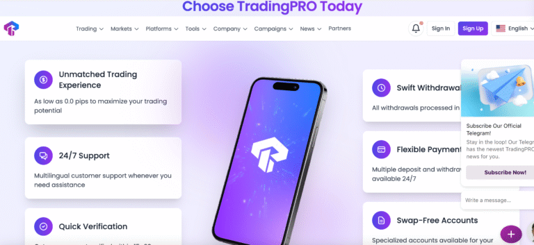 tradingpro website